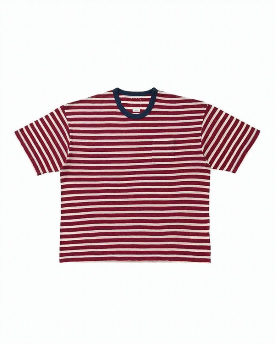 Visvim Striped Boxy-Fit Short-Sleeve T-Shirt