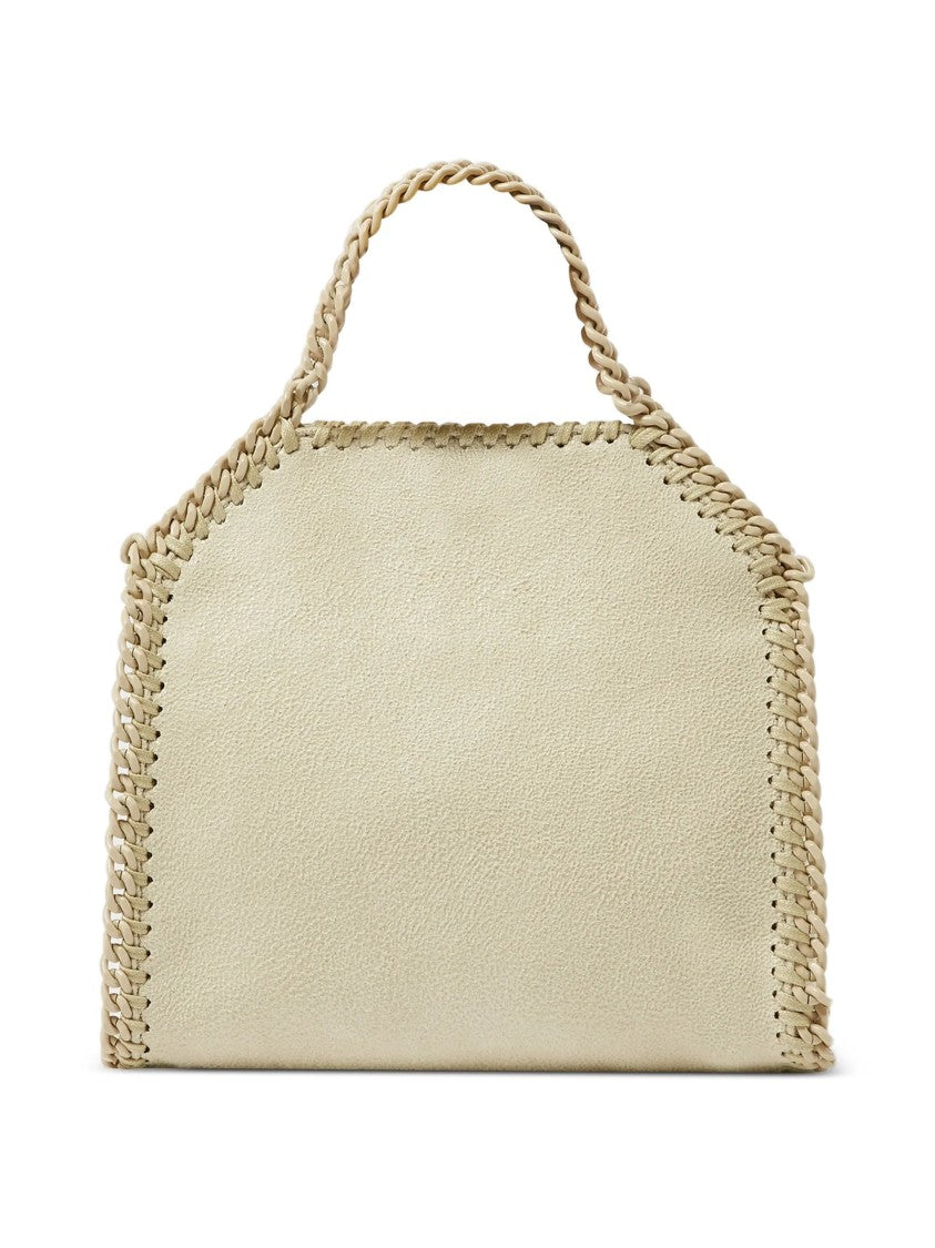 Stella Mccartney Braided Trimmed Tiny Shoulder Bag With Detachable Chain Strap