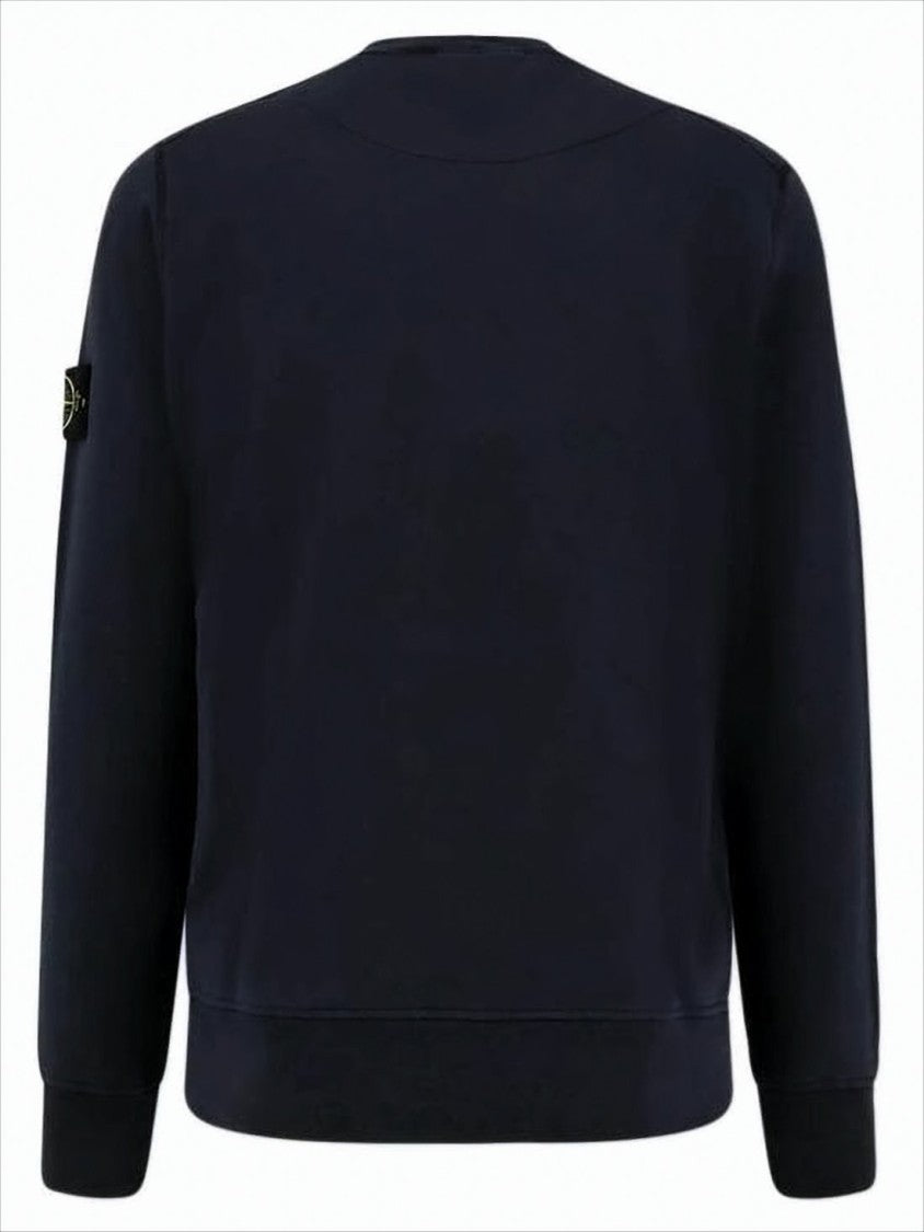 Stone Island Long-Sleeve Sweatshirt With Compass Logo Detail