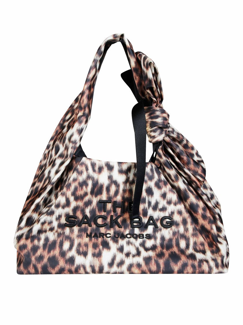 Marc Jacobs The Sack Leopard Print Soft-Structured Tote Bag