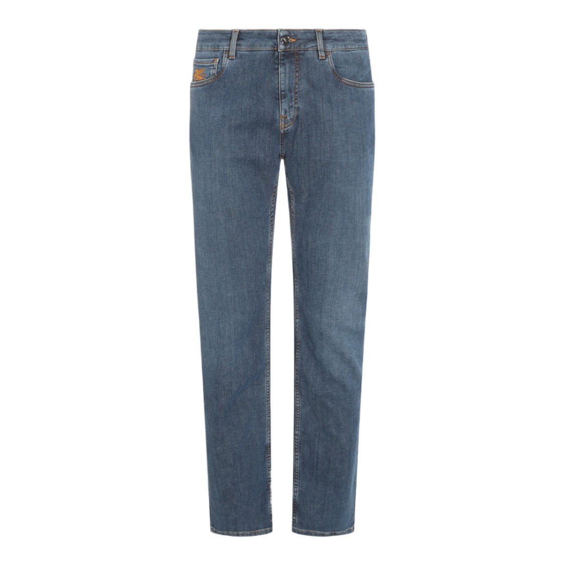 Etro Straight-Leg Denim Jeans With Classic Design Elements