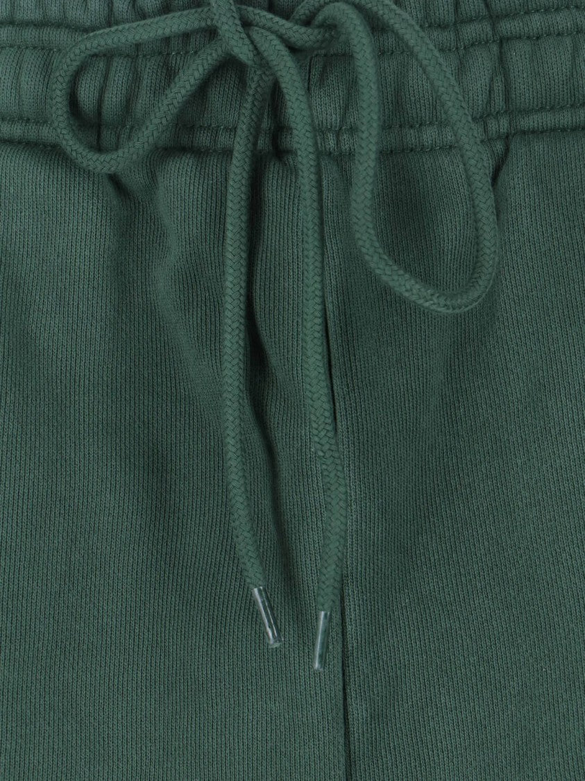 Entire Studios Green Relaxed-Fit Cotton Sports Pants