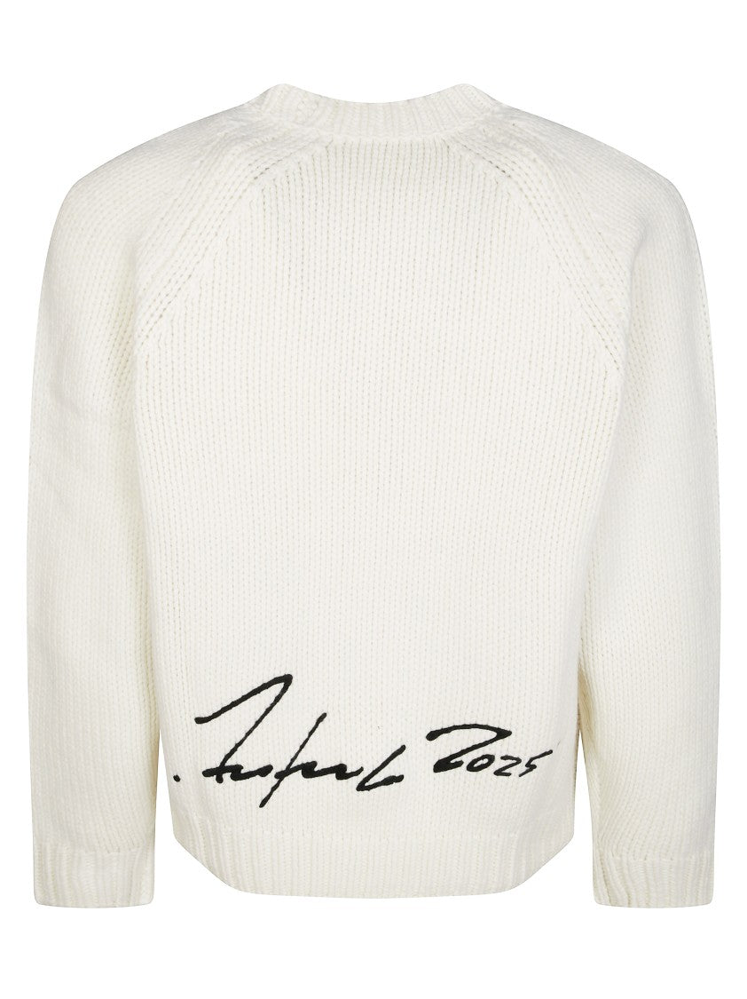 Kenzo Wool Sweater With Bold Graphic Print