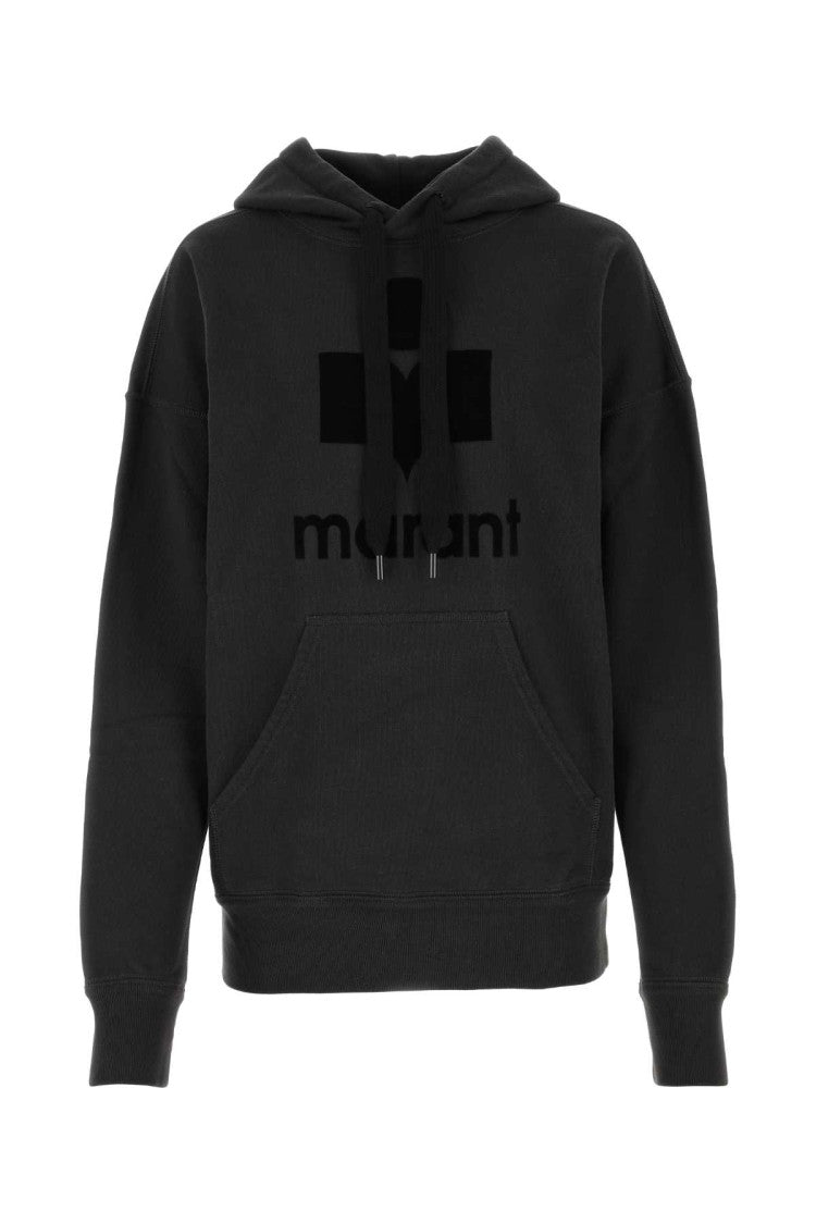 Isabel Marant Étoile Black Cotton Blend Mansel Sweatshirt