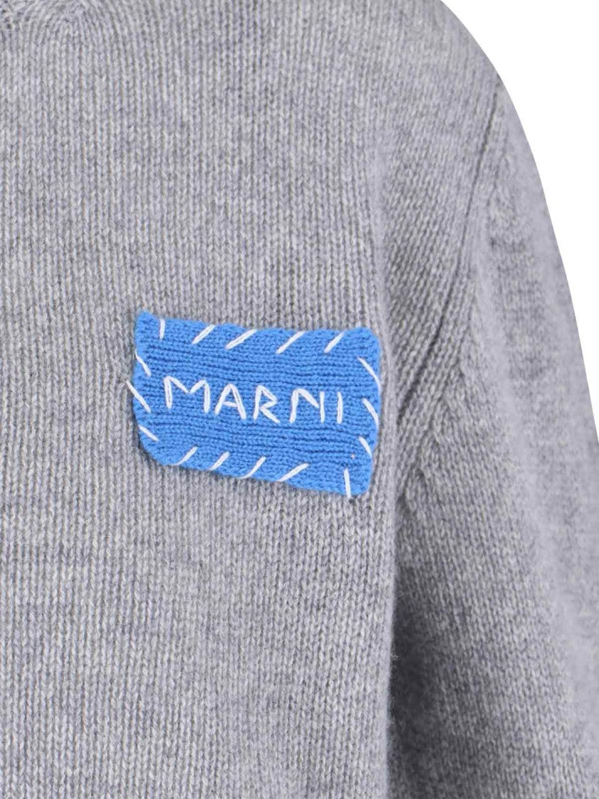 Marni Cashmere Cardigan – Grey