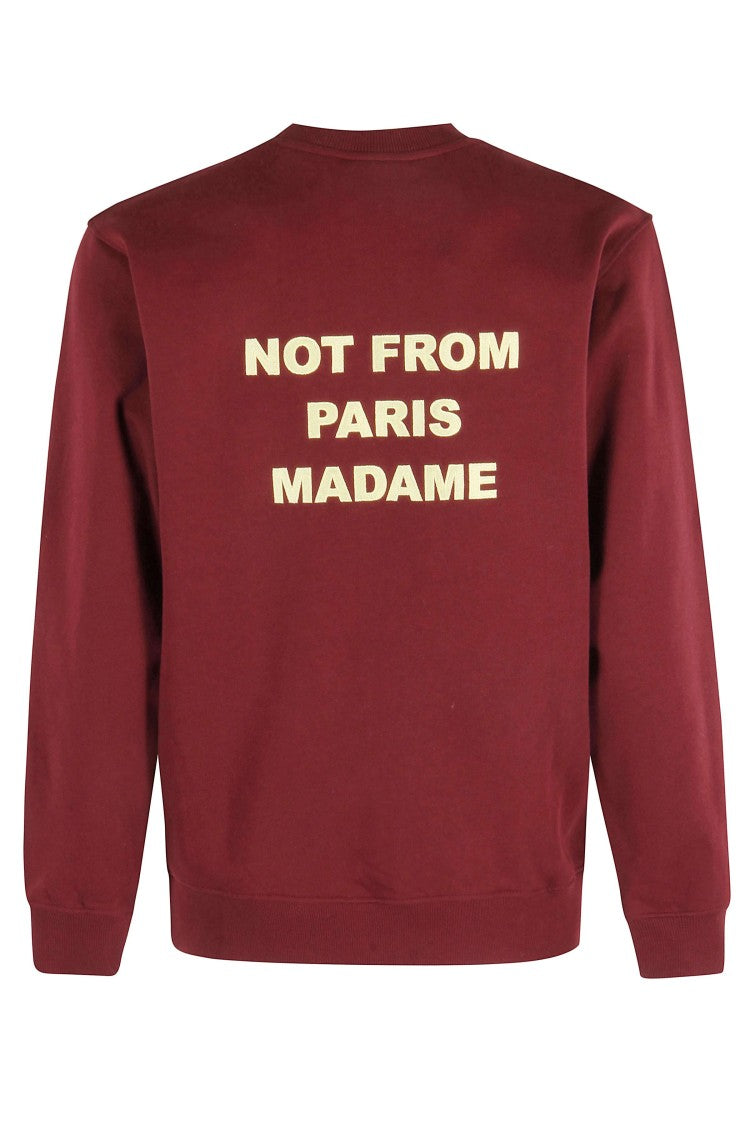 Drôle De Monsieur The Sweatshirt Slogan
