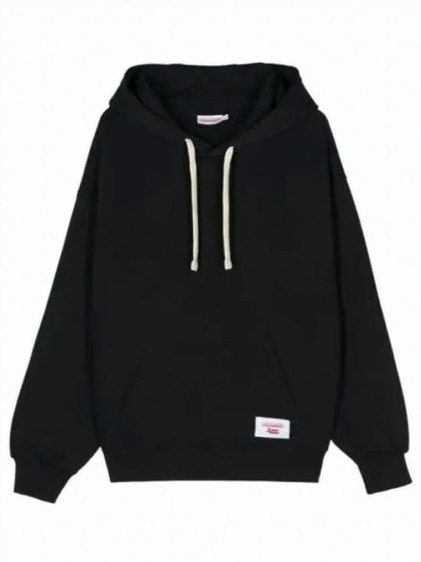 Charles Jeffrey Loverboy Classic Black Hoodie With Spacious Hood