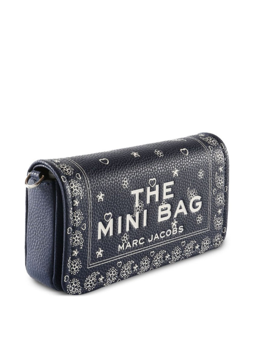 Marc Jacobs Rectangular Textured Leather Floral Mini Bag