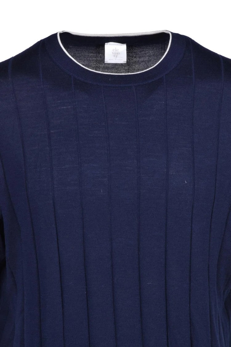 Eleventy Wool Crewneck Top
