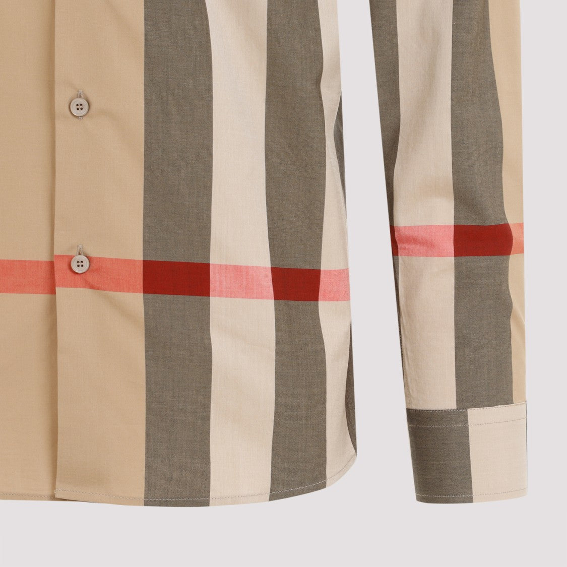 Burberry Archive Beige Check Cotton Shirt