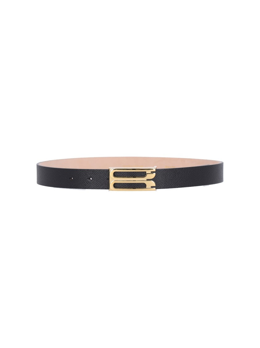 Victoria Beckham "Frame" Belt Black