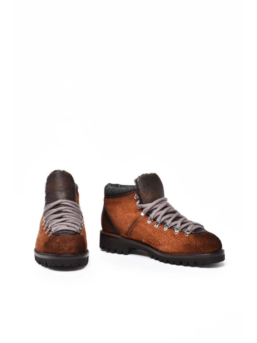 Botti 1913 Brown Leather Vintage Boots
