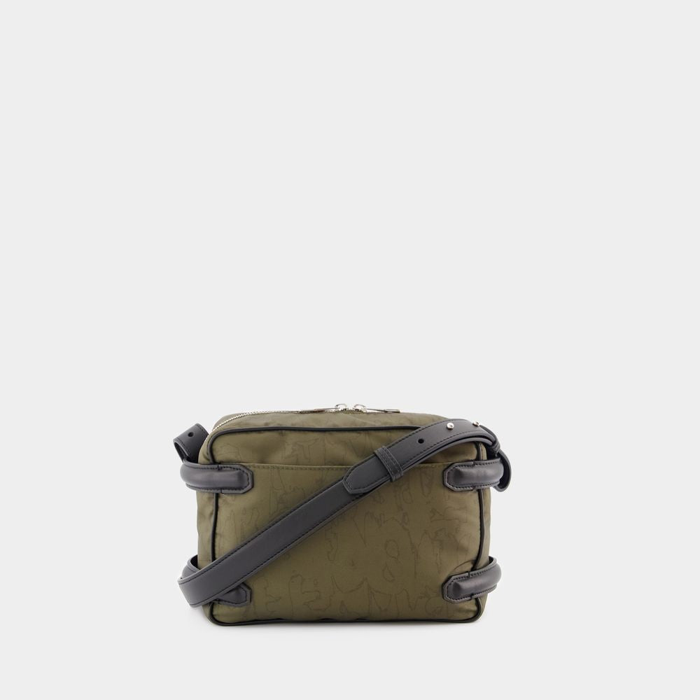 Alexander Mcqueen Harness Camera Bag - Nylon - Khaki