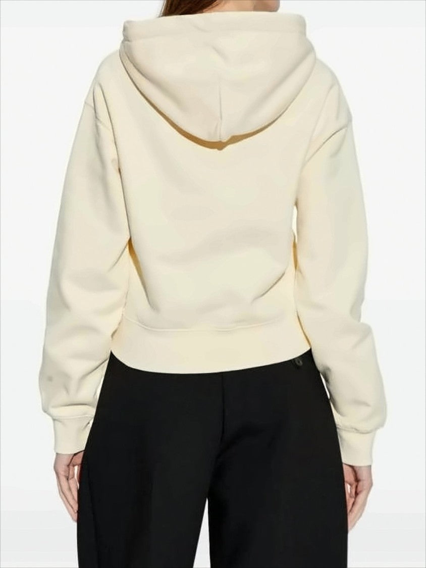 Jacquemus Cropped Hoodie With Drawstring