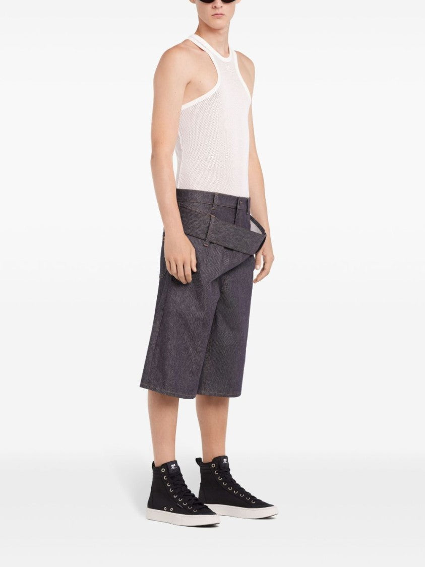 Courrèges Dark Grey Shorts