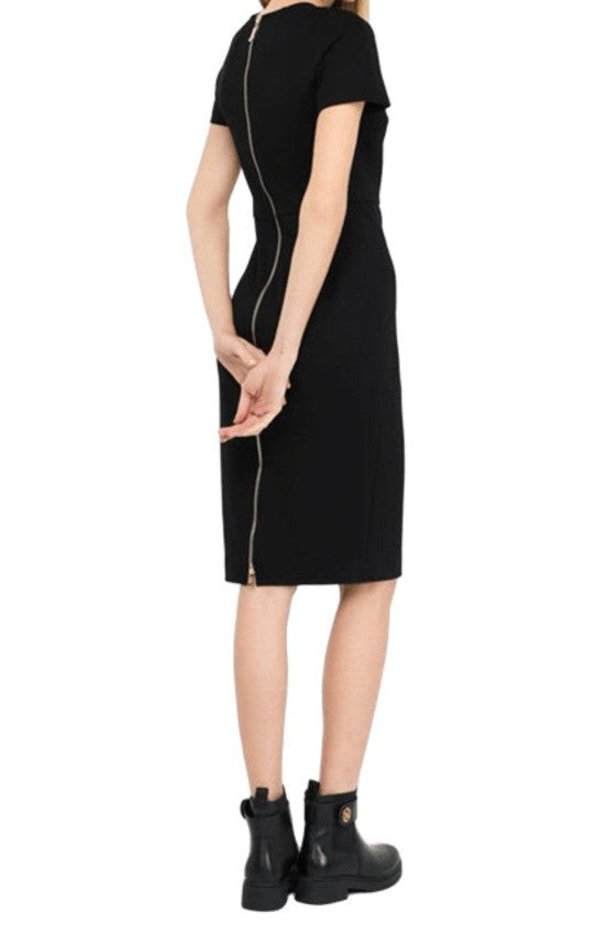 Liu Jo Midi-Length Sheath Dress In Compact Milano Knit