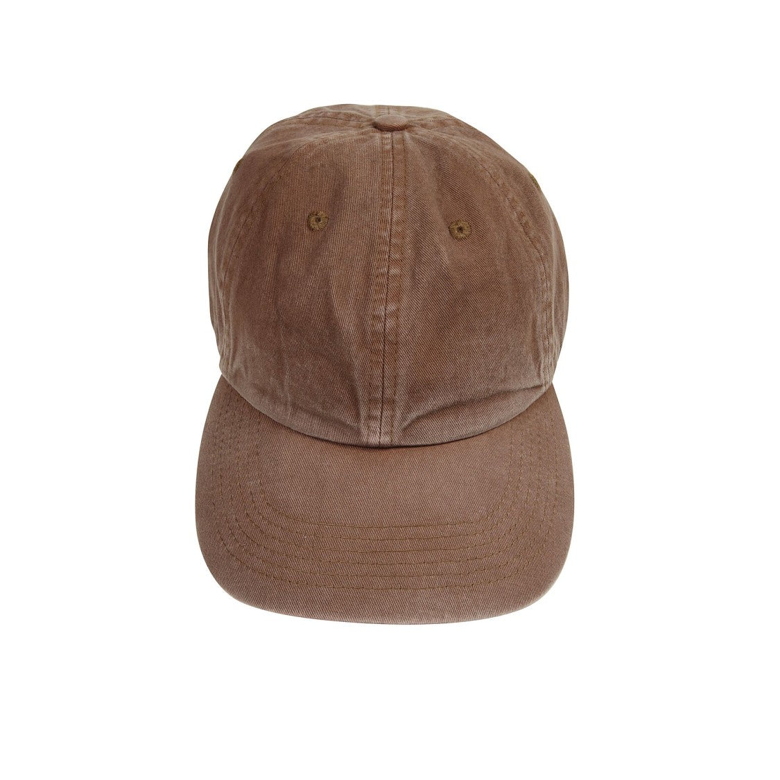 Entire Studios Brown Vintage-Inspired Cotton Cap With Adjustable Fit