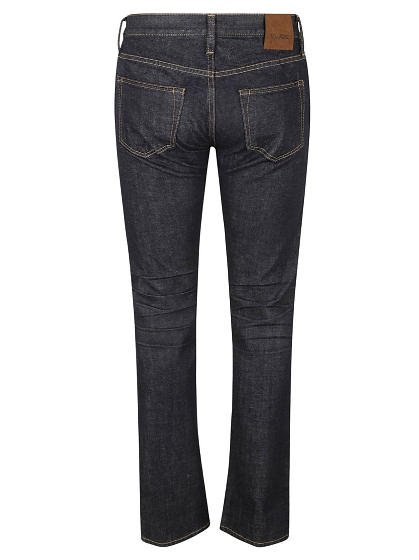 Tom Ford Slim-Fit Black Denim Jeans