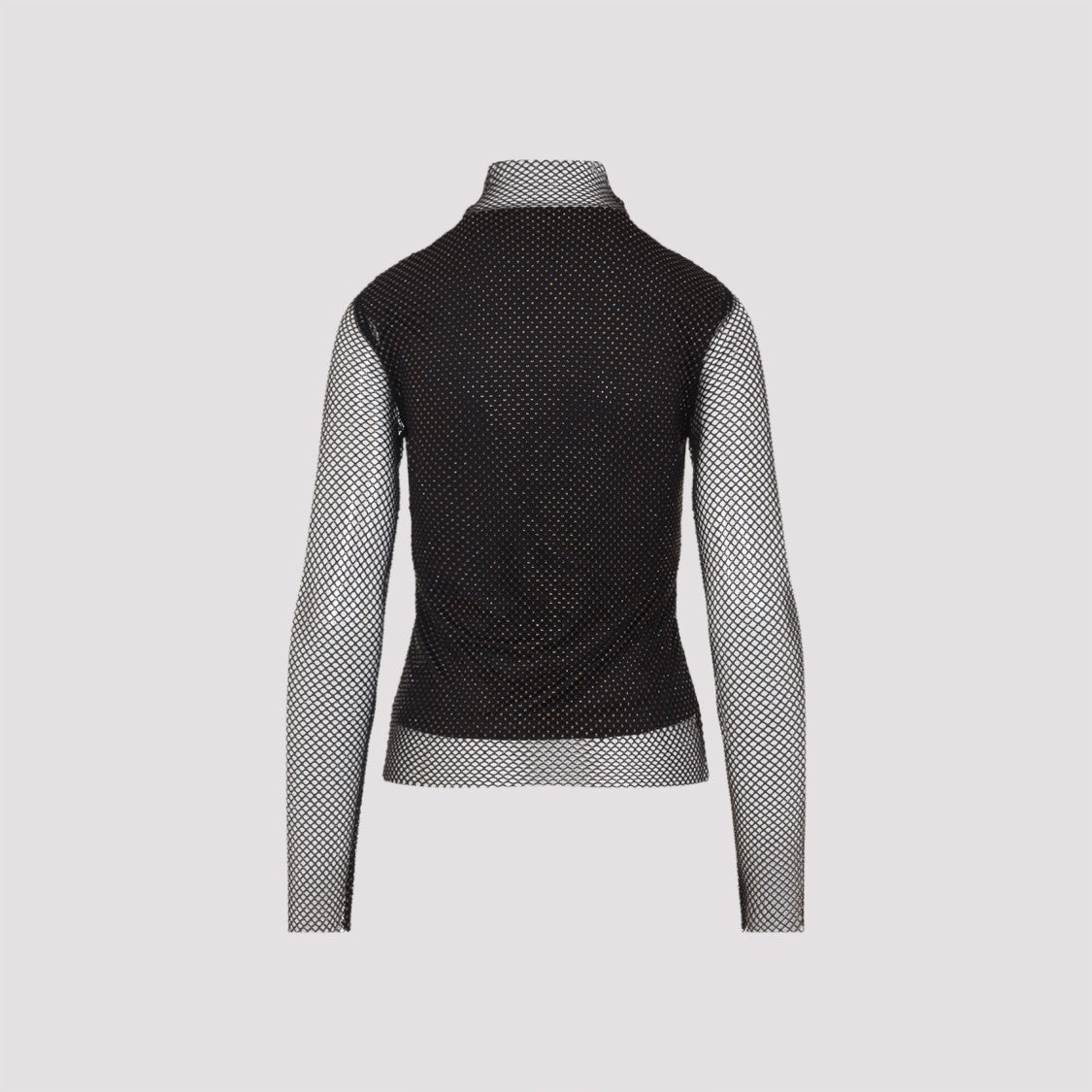 Sportmax Gerarda Crystal Top With Stand-Up Collar