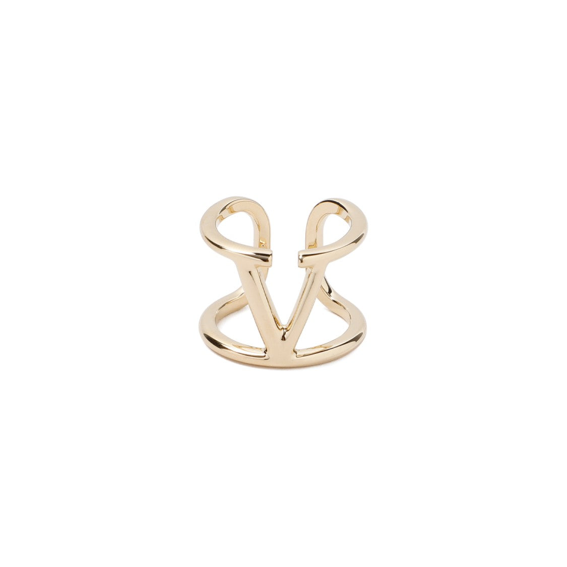 Valentino Garavani Gold Brass Ring
