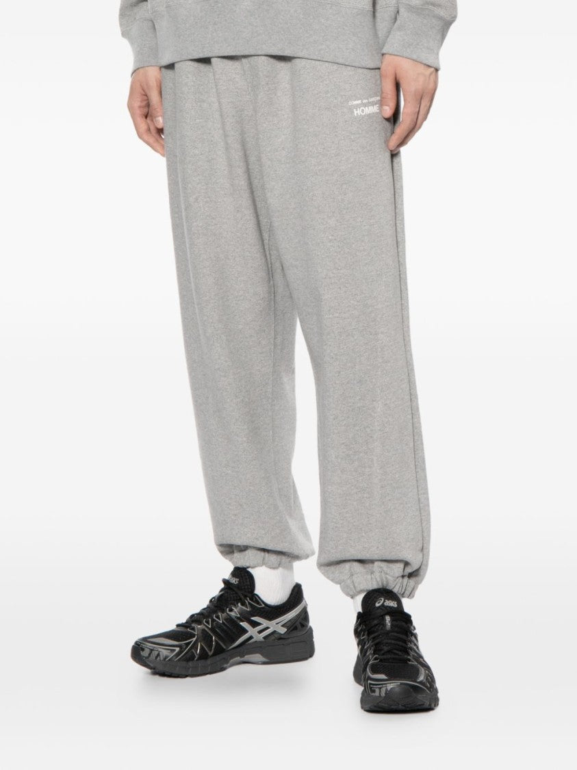 Comme Des Garçons Light Grey Baggy Elasticated Sweatpants