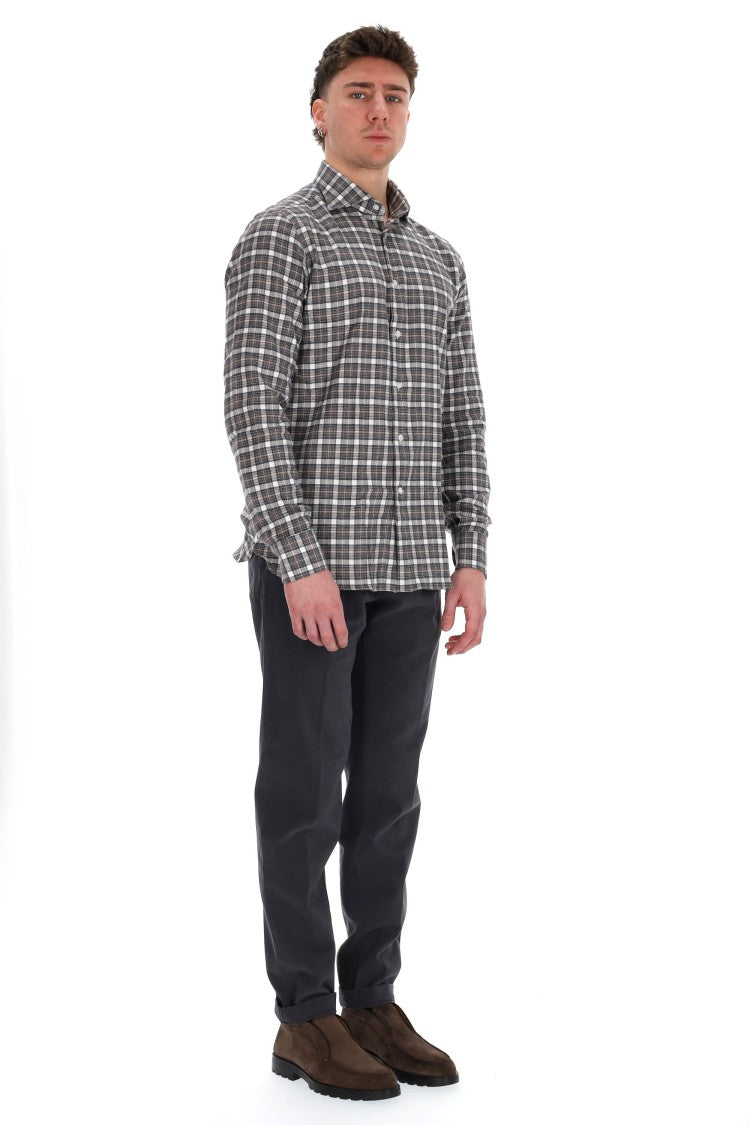 Barba Flannel Check Shirt Dandylife Line