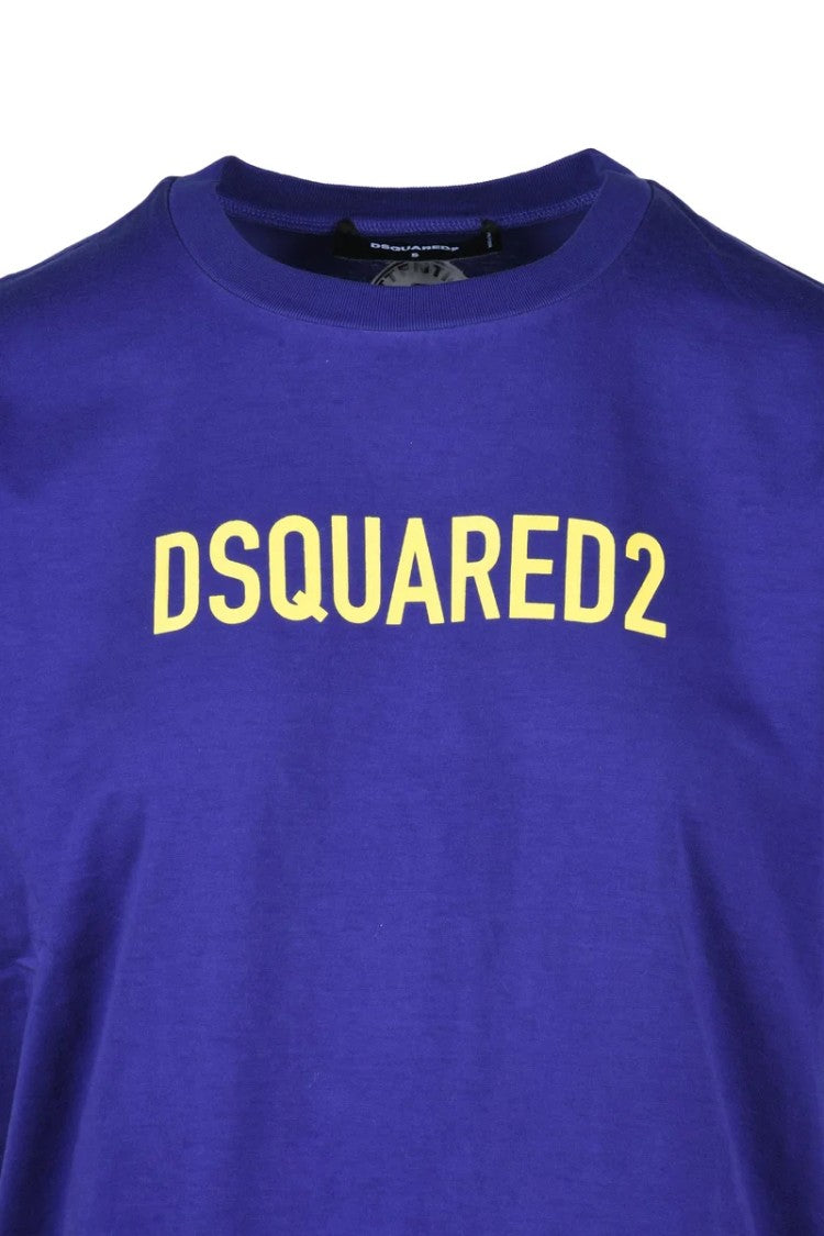 Dsquared2 Crew Neck T-Shirt - Purple