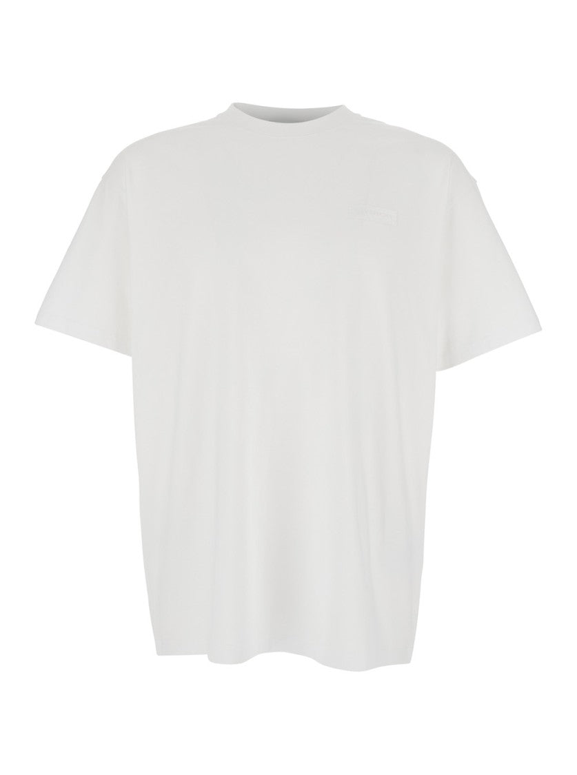 Givenchy White Crewneck T-Shirt
