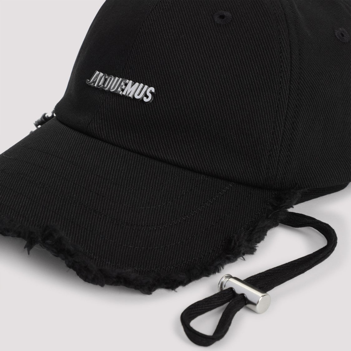 Jacquemus Frayed Brim Cotton Cap