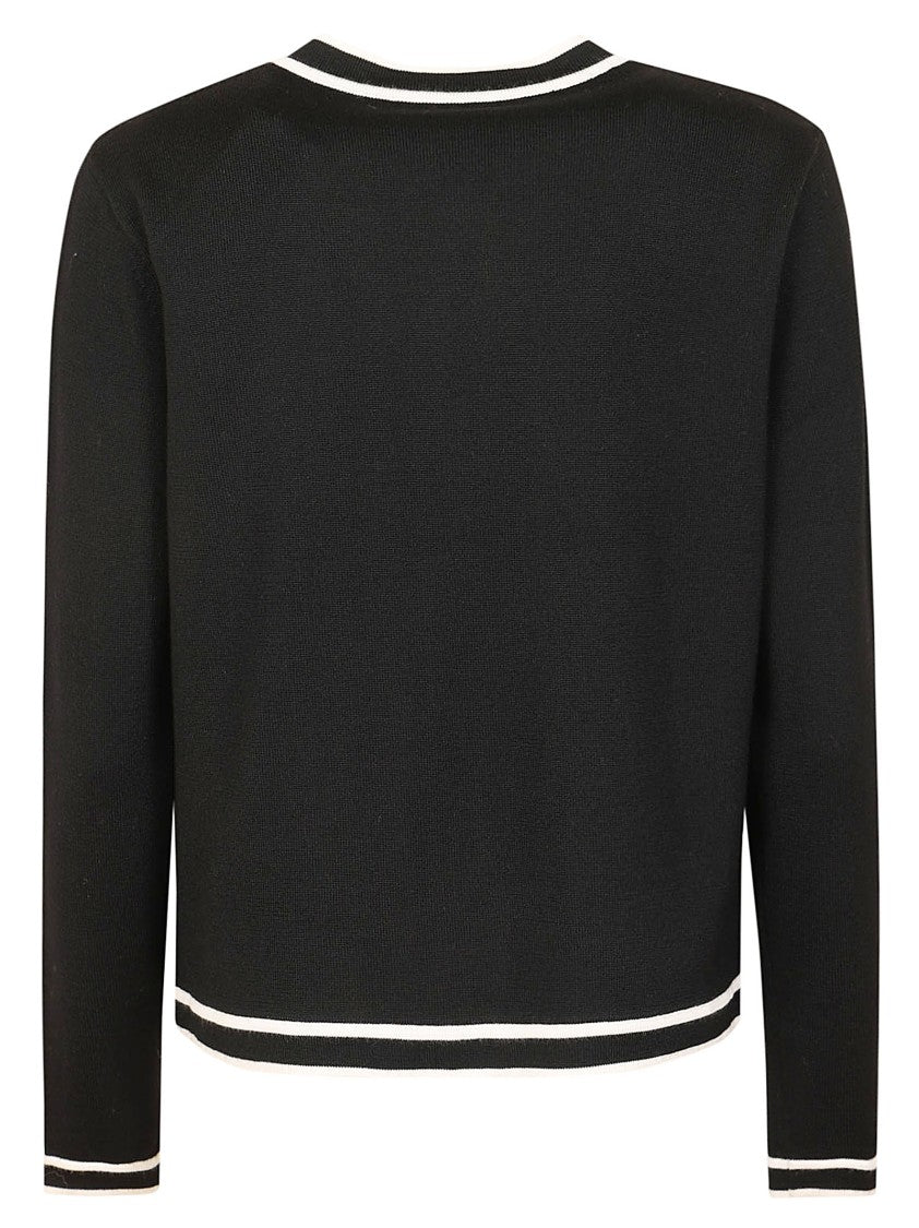 Tory Burch Classic Button-Down Wool Cardigan