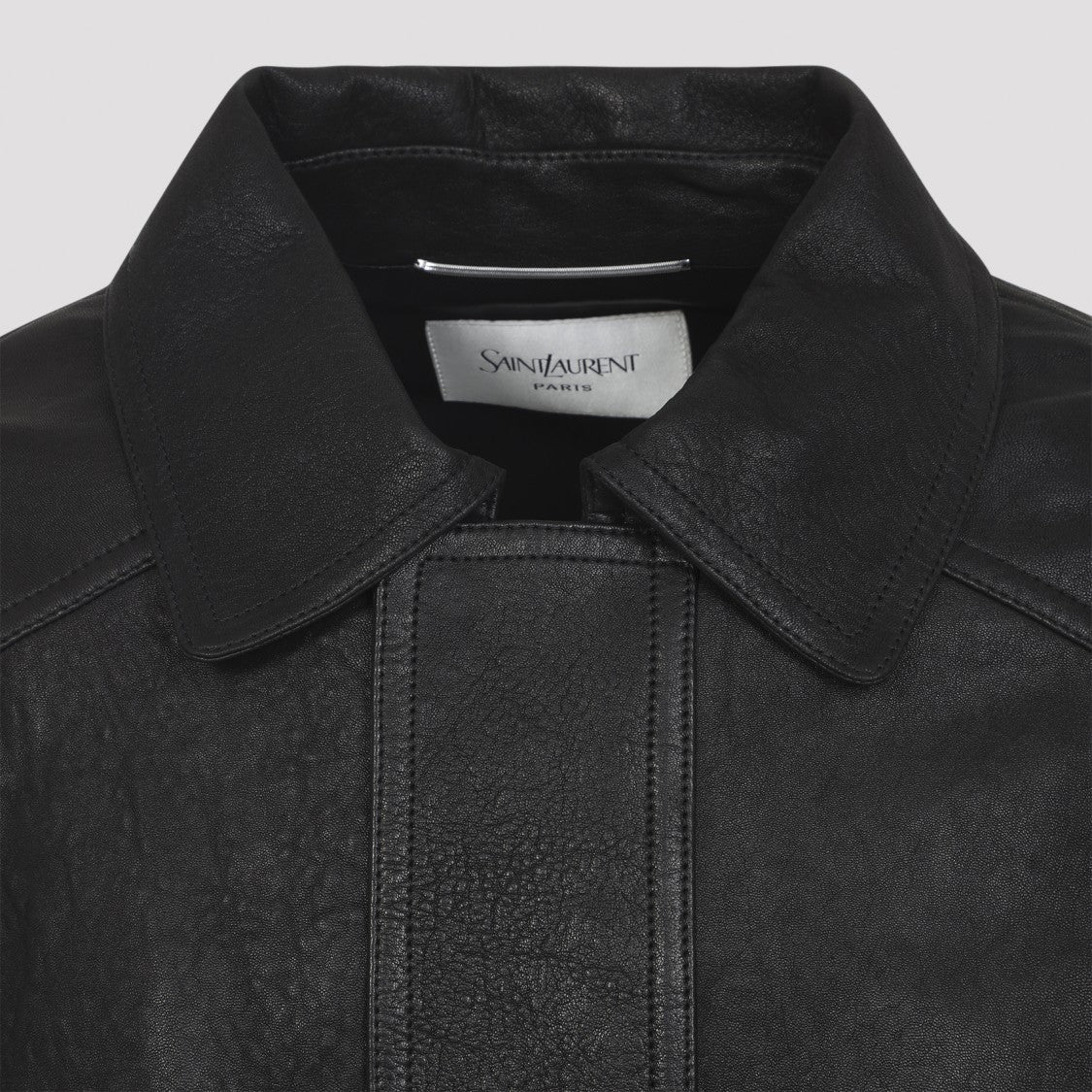 Saint Laurent Black Lamb Leather Blouson