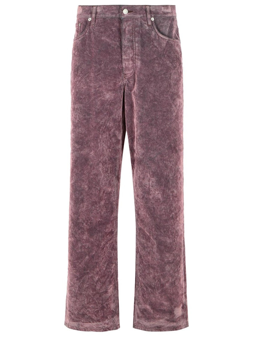 Dries Van Noten Pin' Mallow Cotton Pants
