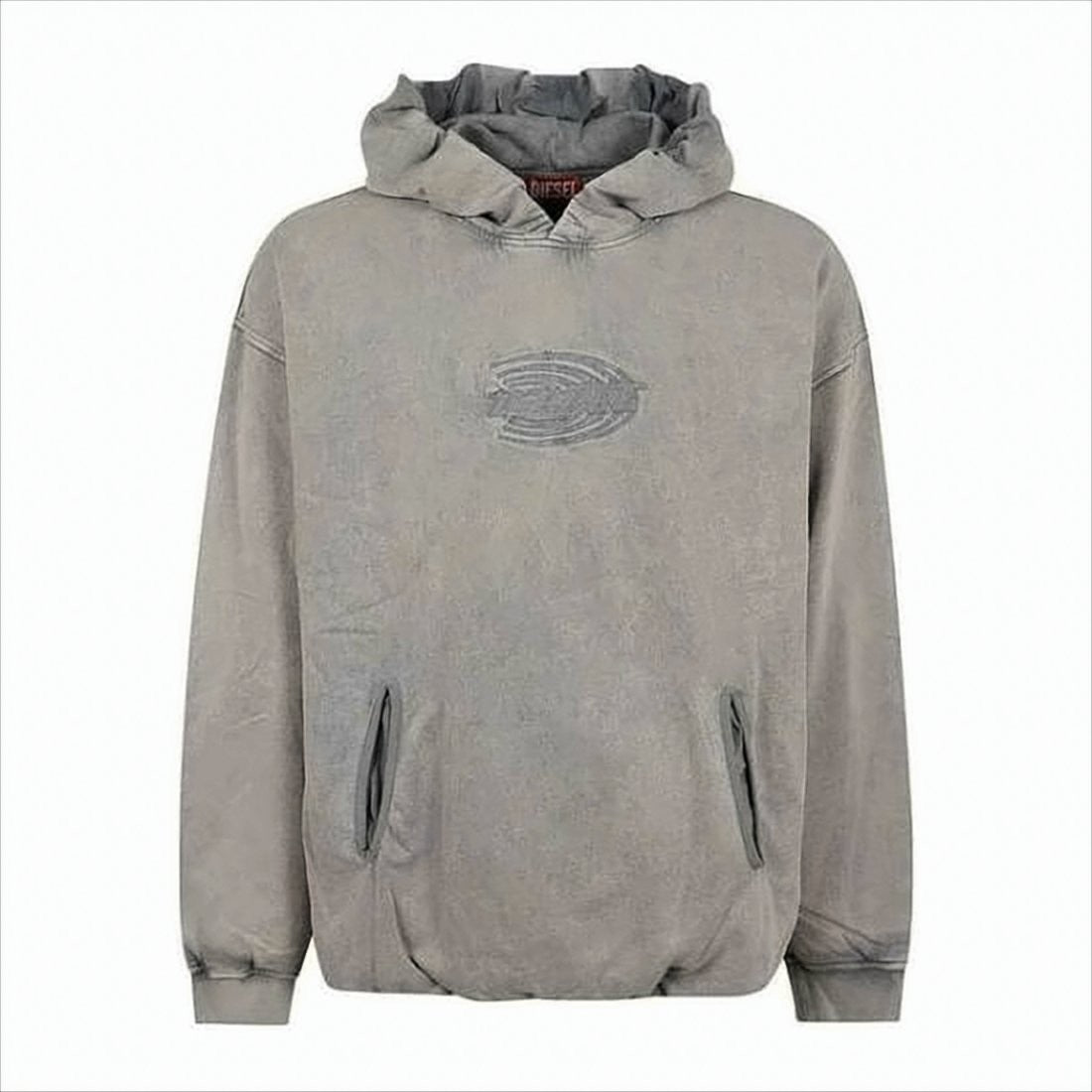 Diesel Relaxed Fit Hooded Sweatshirt With Subtle Detailing