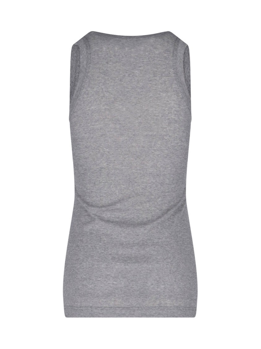 Jil Sander 3-Pack Tank Tops – White/Beige/Grey