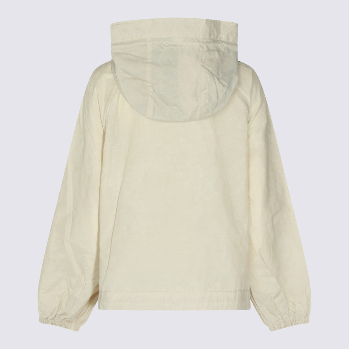 Barbour Minimalist Hooded Jacket With Gold-Tone Accents