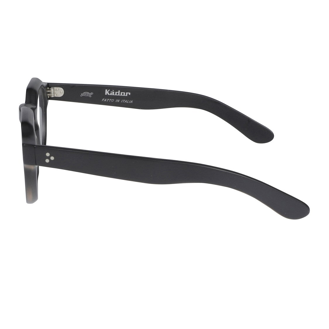 Kador Spike Bold Rounded Sunglasses With Keyhole Bridge