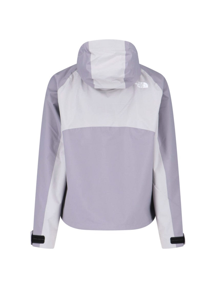 The North Face Grey Nse Zip-Up Fabric Jacket