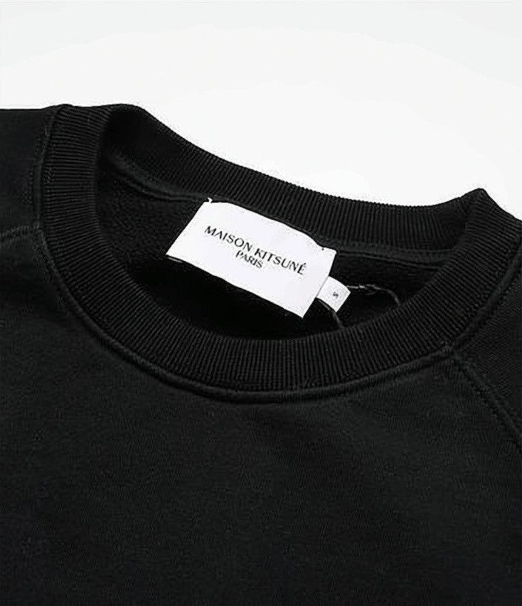 Maison Kitsuné Classic Crew Neck Long-Sleeved Top