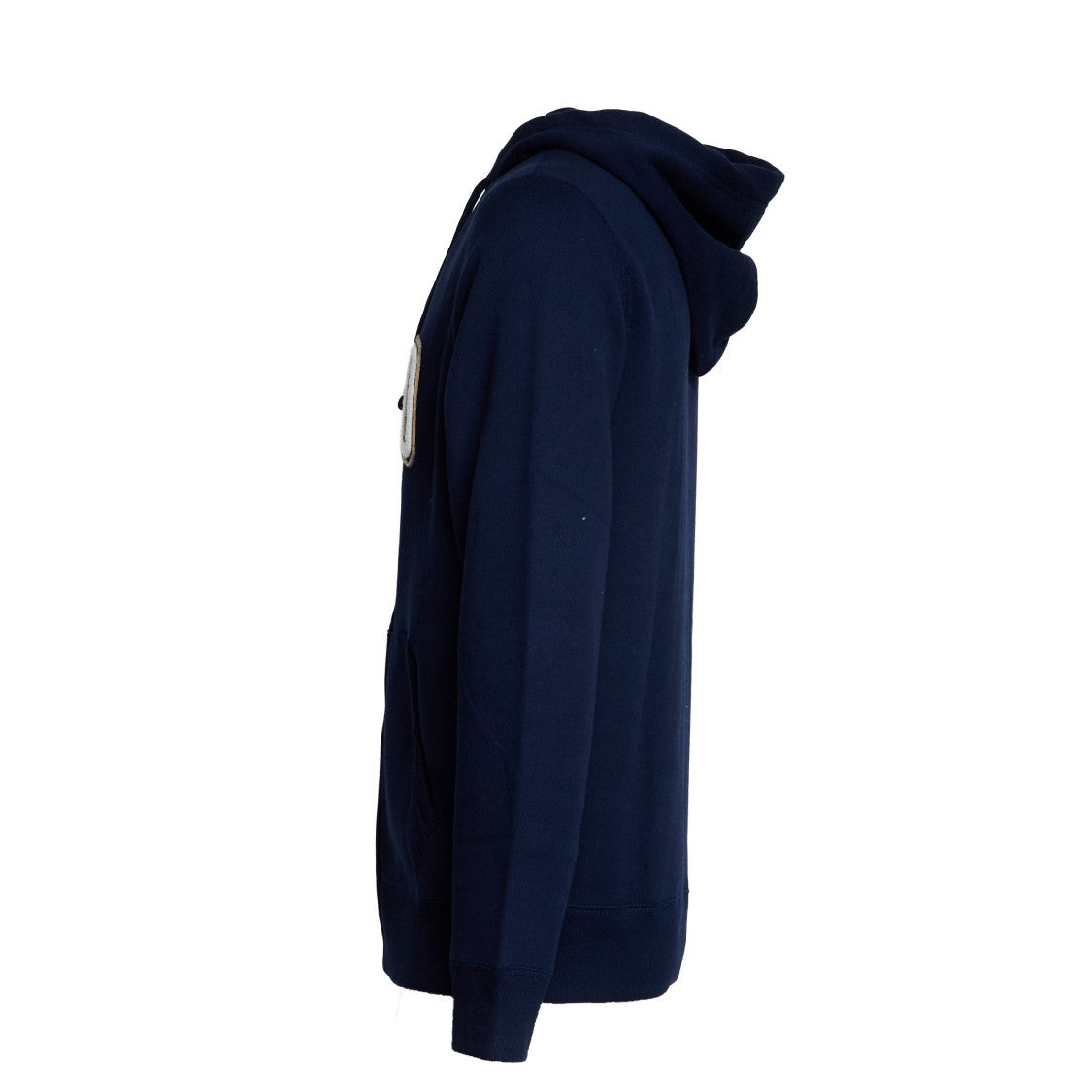 Polo Ralph Lauren Navy Blue Hooded Sweatshirt With Bold Lettering