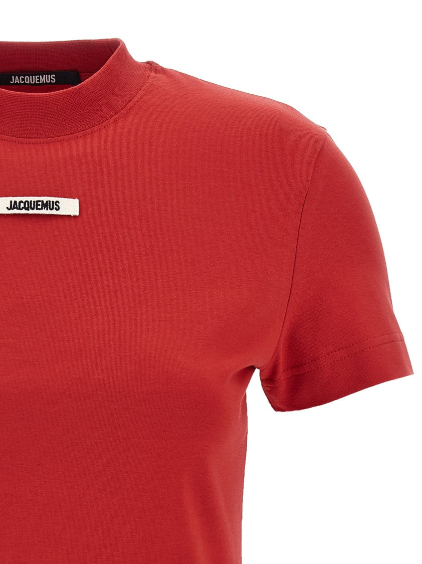 Jacquemus 'Le T-Shirt Gros-Grain' T-Shirt