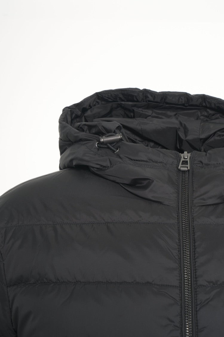 Belstaff Quilted Padded Jacket With Adjustable Hood And Double-Slider Zipper