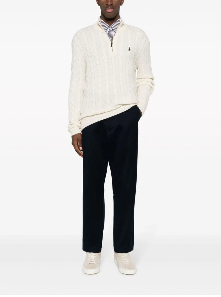 Polo Ralph Lauren Half-Zip Mock Neck Pullover