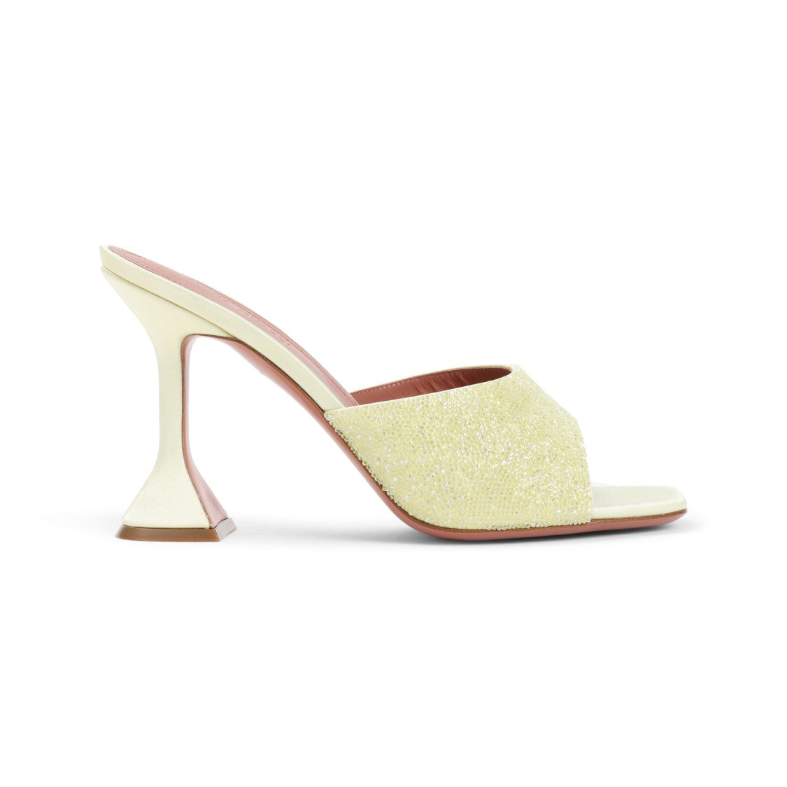 Amina Muaddi Lupita Crystal Dust 95 Sandals