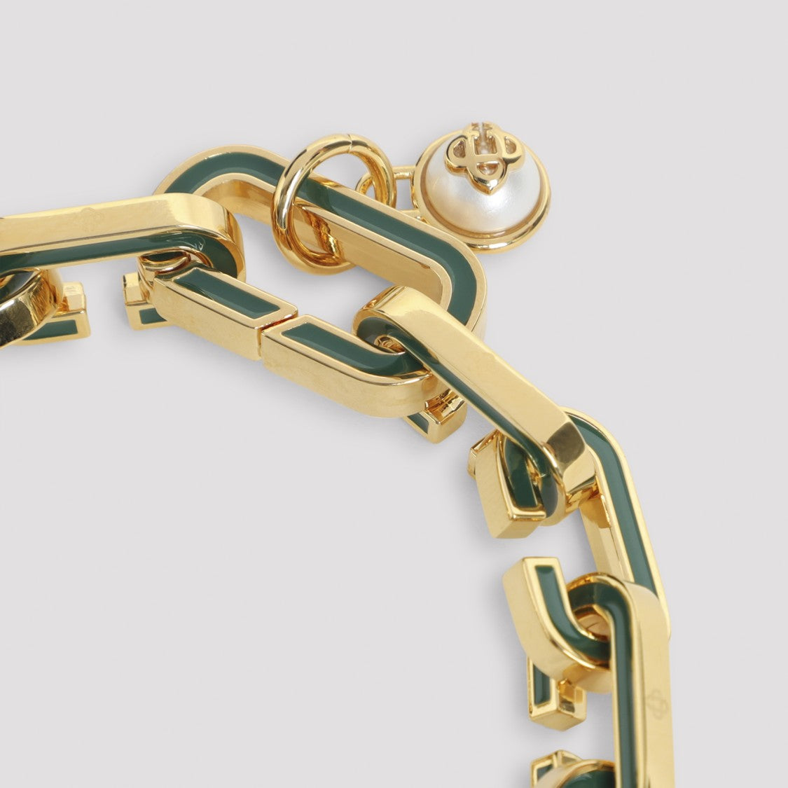 Casablanca Enamel C Link Bracelet