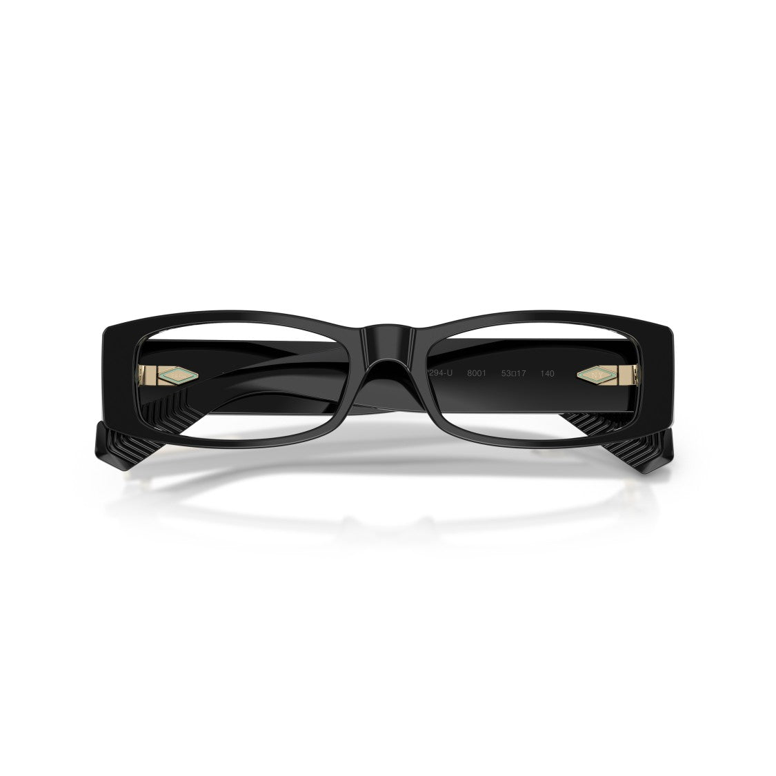 Tiffany & Co. 0Tf2294u Rectangular Eyeglasses In Black Acetate