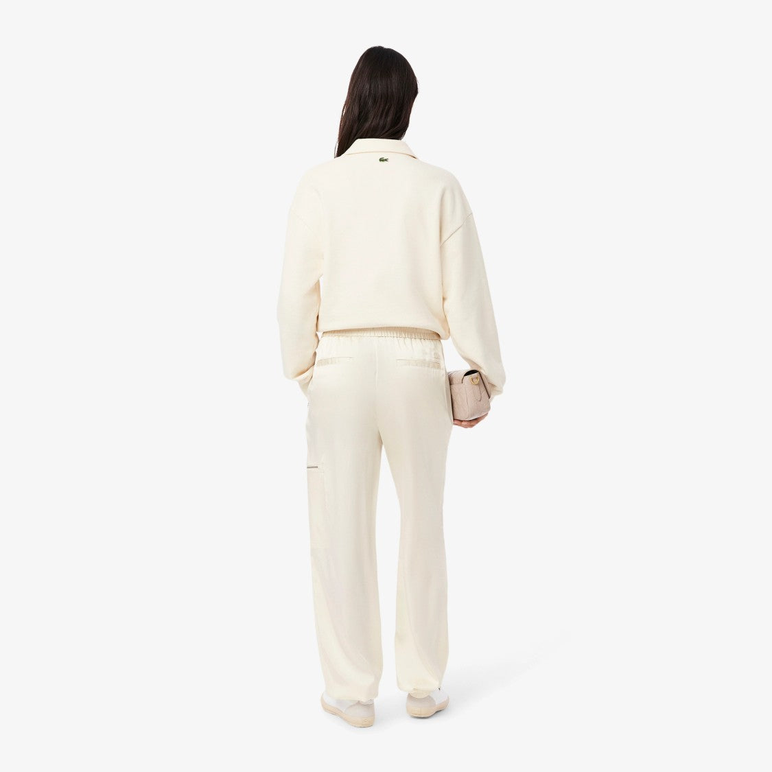 Lacoste Relaxed Fit Pants With Elastic Waistband