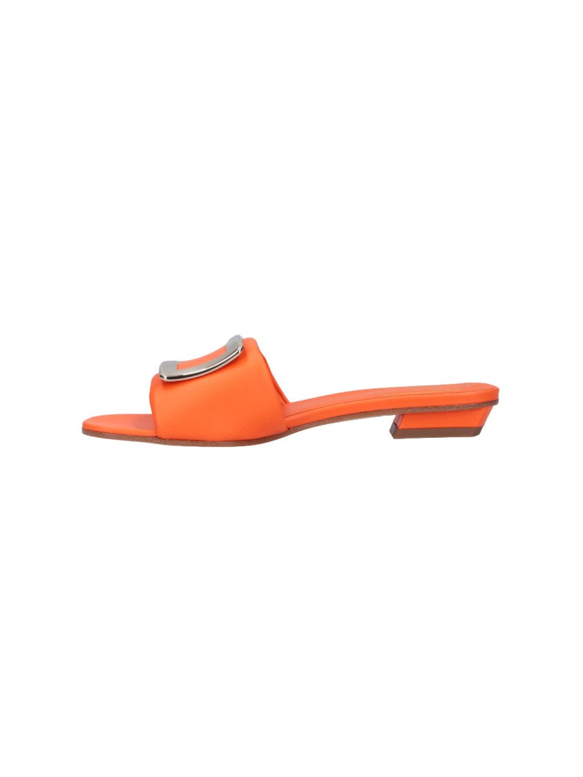 Roger Vivier Roger Vivier Buckle Sandals – Orange