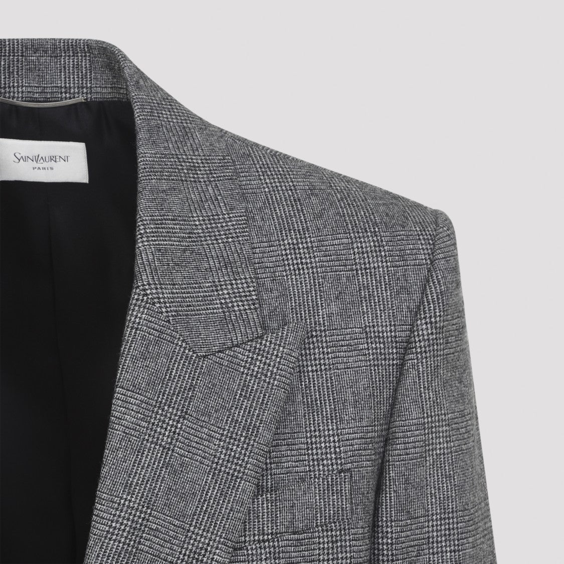 Saint Laurent Grey Wool Jacket