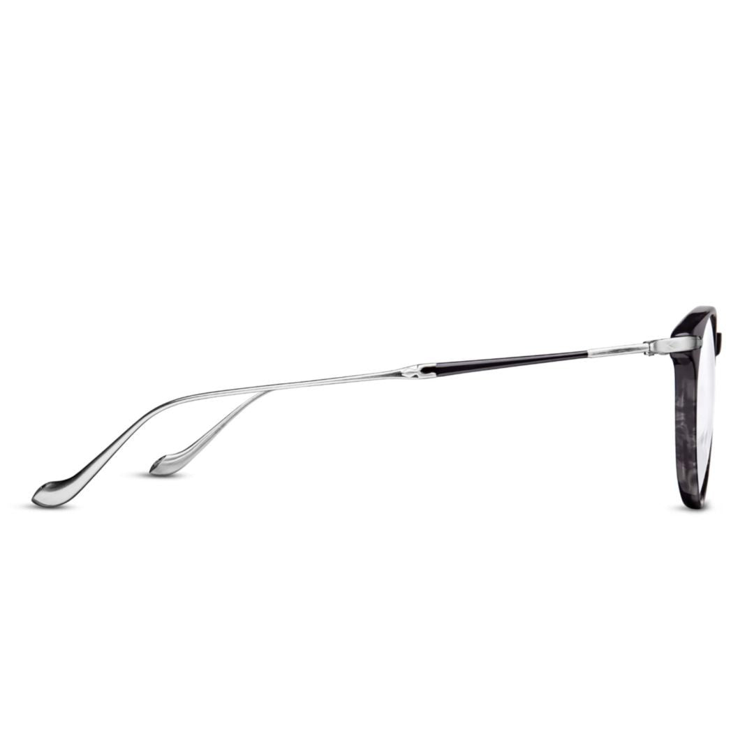 Matsuda M2056 Rounded Frame Eyeglasses With Keyhole Bridge