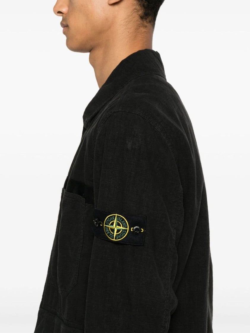 Stone Island Compass Badge Shirt Jacket